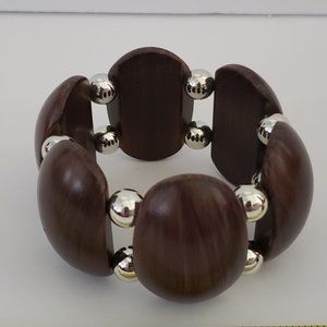(3/$13)  Wood look bracelet